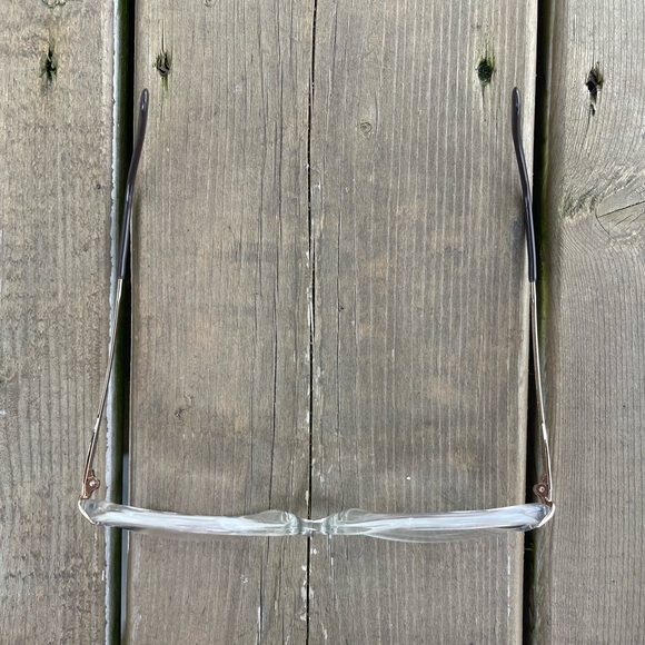 1980s Marcolin Lunette Cartier 531-88 Purple Enamel Rx Glasses Made in Italy - Picture 13 of 15